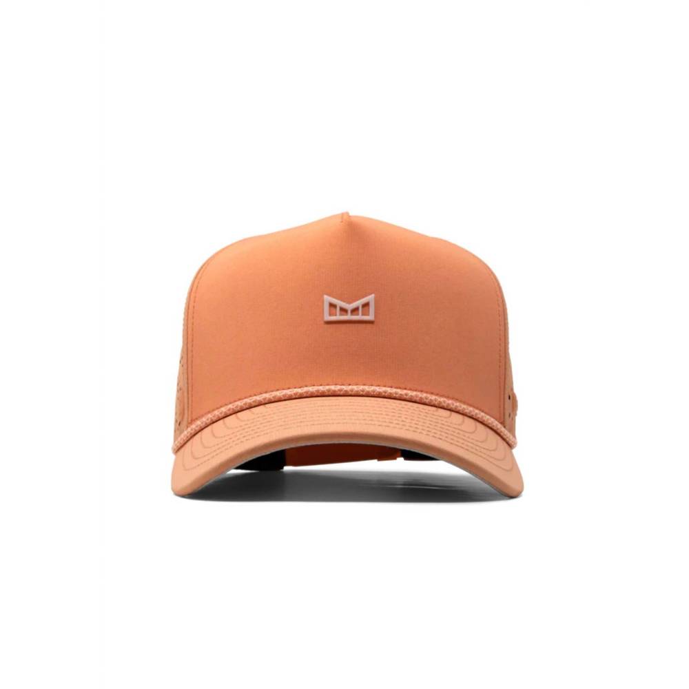 NEW MELIN men's odysea rope bulls icon hydro hat in cantaloupe cooler - Picture 2 of 4